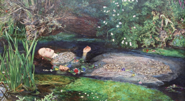 존 에버렛 밀레이(John Everett Millais, 1829-1896), (오필리아 Ophelia)(1851)