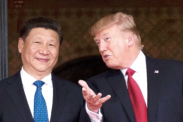 시진핑 중국 국가주석(왼쪽)과 도널드 트럼프 미국대통령.