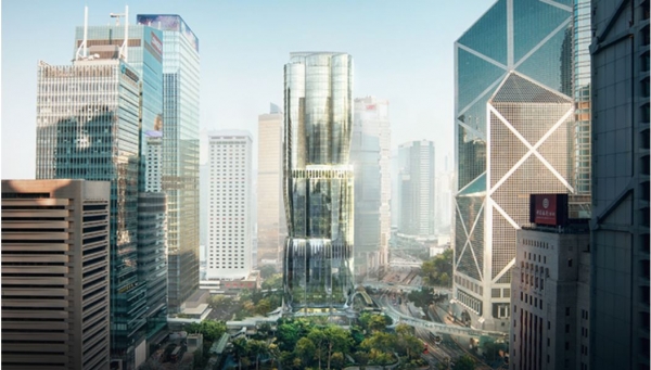 대우건설의 BMC기술이 적용될 홍콩 2 머레이 로드 타워 [사진출처:Henderson Land Development Co. Ltd., 대우건설 제공]
