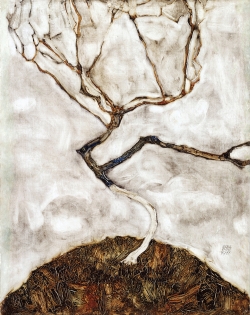 에곤쉴레_늦가을의 작은 나무, 1911