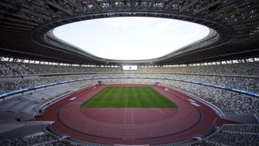 2020도쿄올림픽·패럴림픽 메인 스타디움인 도쿄 신주쿠(新宿) 소재 국립경기장 전경
