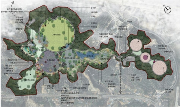 오성근린공원 조성계획
