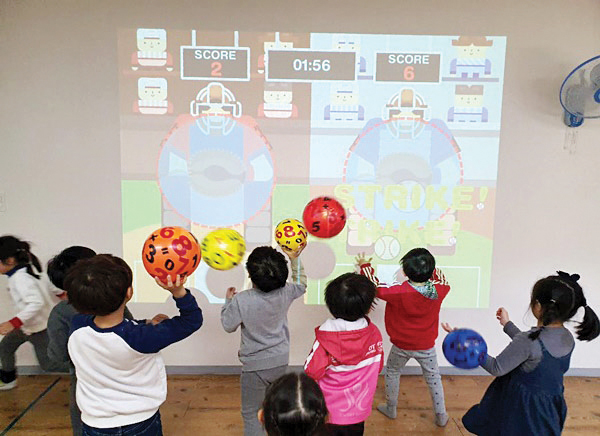 브이브이알의 ‘스포디(SPODY)’는 놀이와 학습이 결합된 실감형 유아 콘텐츠 플랫폼으로 신체활동을 통한 학습프로그램을 제공한다.