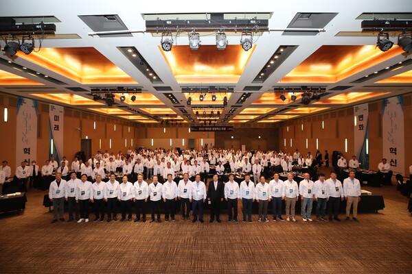 한국레미콘공업협동조합연합회는 지난 6~8일 메종글래드 제주에서 ‘2023 레미콘 경영혁신 포럼’을 개최했다.