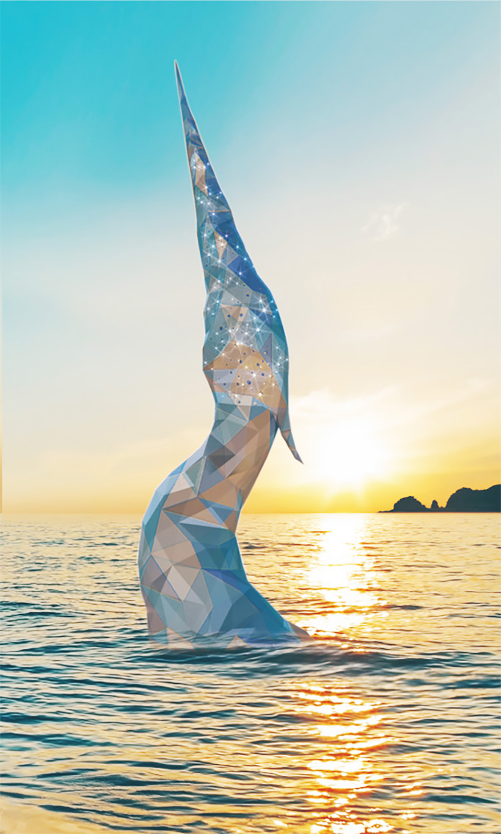 왜목마을 새빛왜목 조형물.