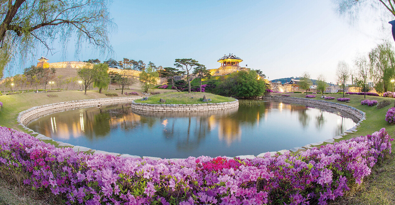 수원 화성 방화수류정