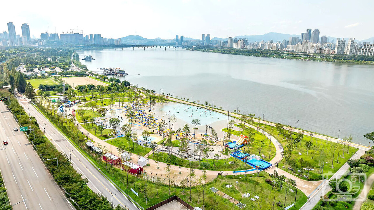 잠실 한강공원 물놀이장