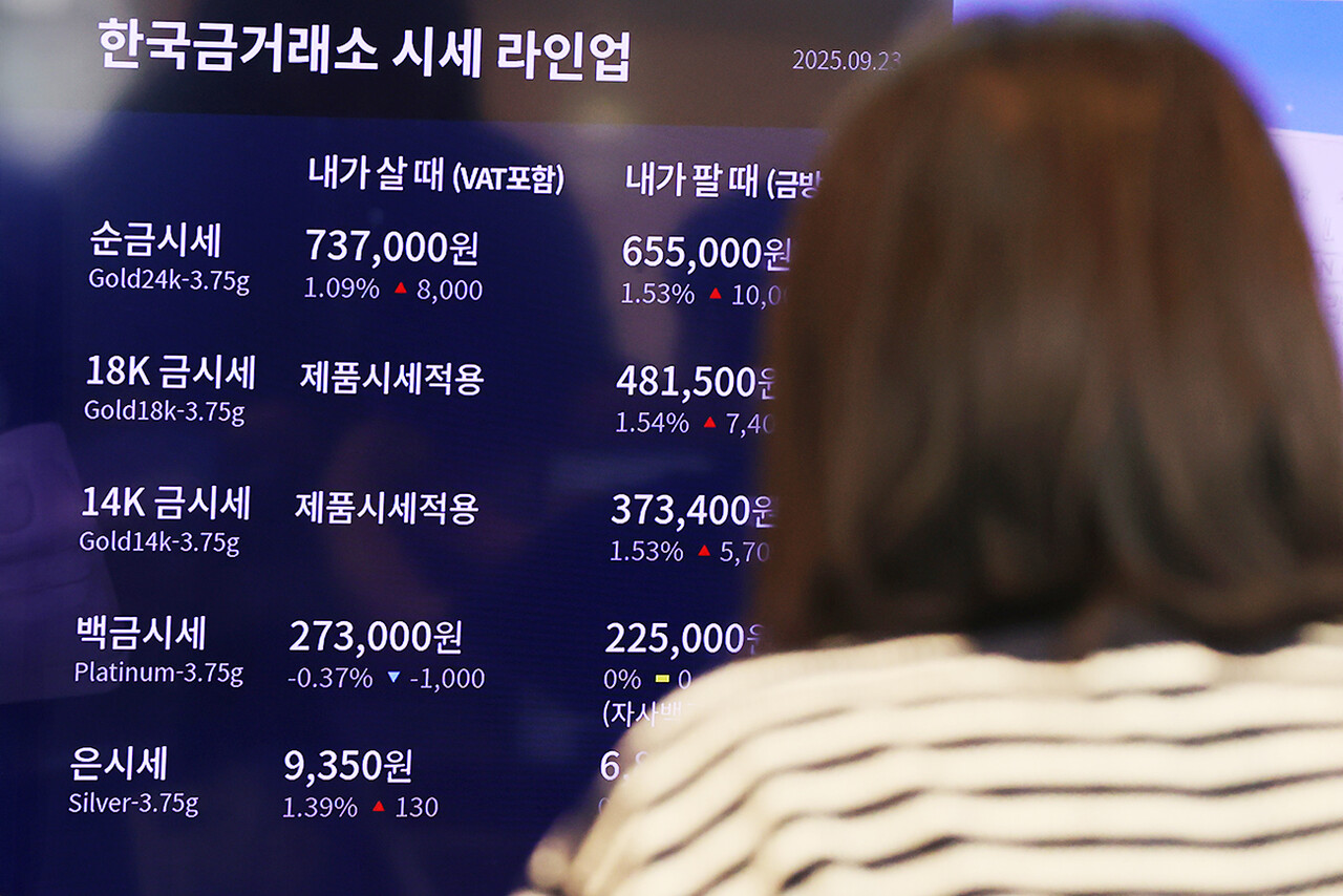 계속 오르는 금값 < 사진 < 비주얼뉴스 < 기사본문 - 중소기업뉴스