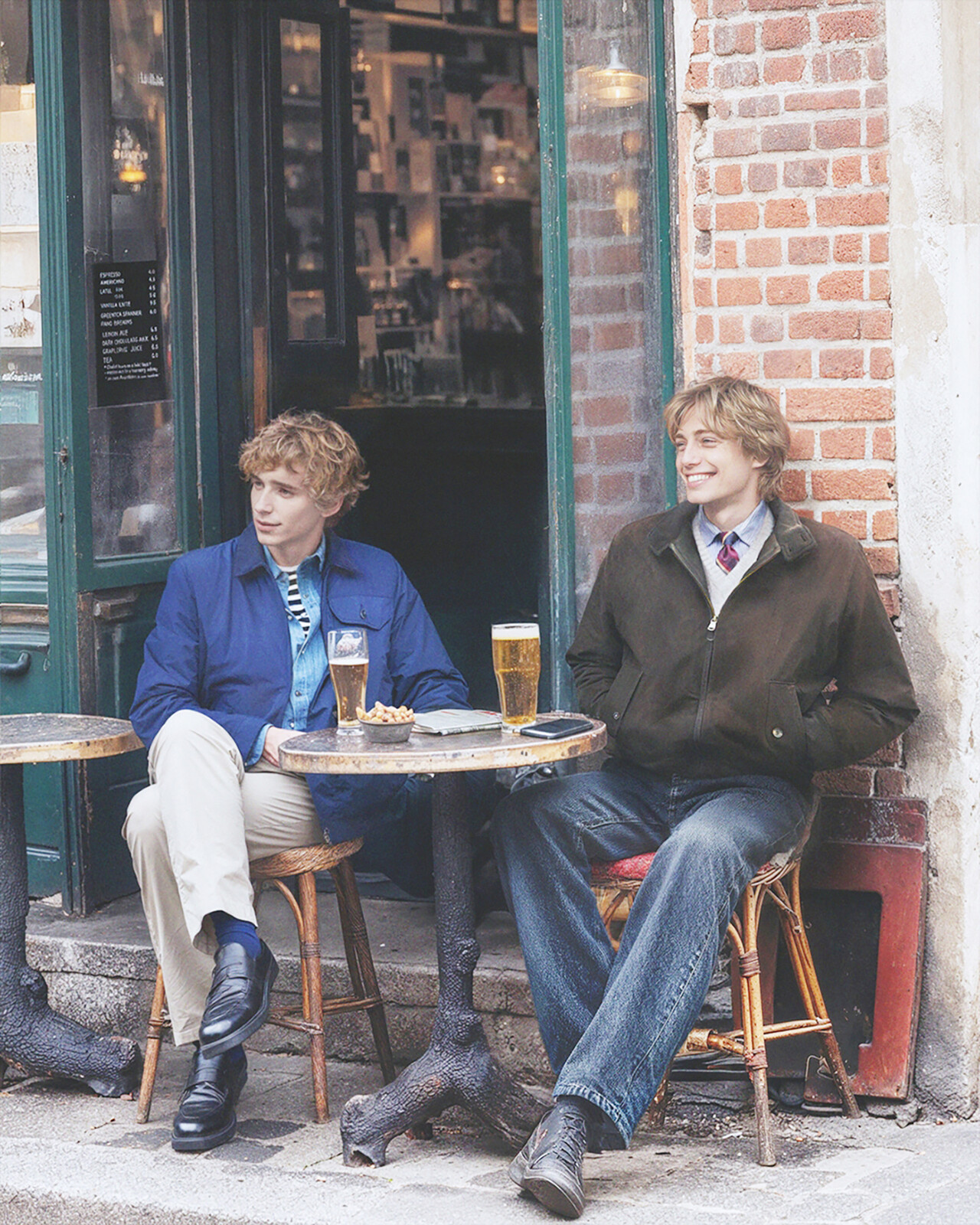 히스헤지스 스웨이드 재킷- LF