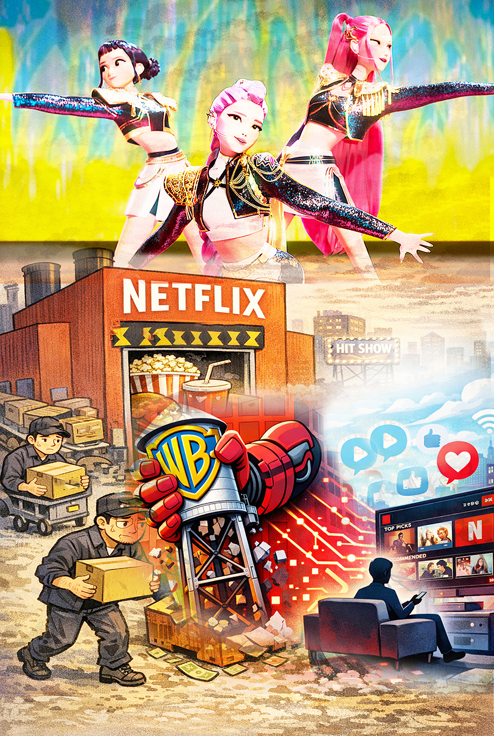 인사이트] 워너브라더스 인수한 넷플릭스⋯극장 저물고 플랫폼·알고리즘 뜬다 < 칼럼 < 오피니언 < 기사본문 - 중소기업뉴스