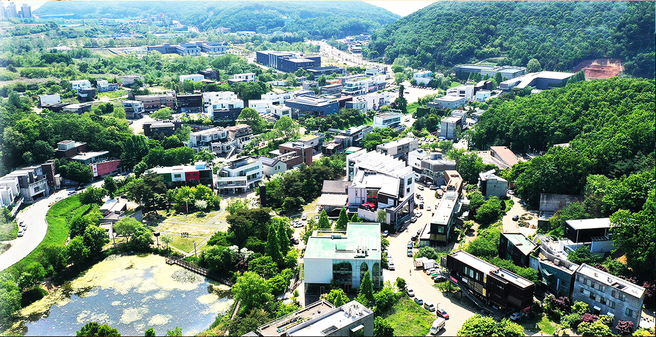 파주 헤이리예술마을 전경